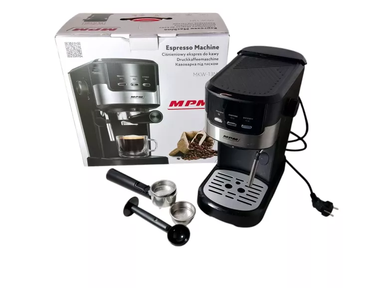 EKSPRES CIŚNIENIOWY DO KAWY MPM MKW-13M 1100W 15BAR