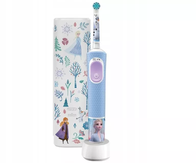 ORAL B PRO KIDS 3+ ELEKTRYCZNA SZCZOTECZKA DO ZĘBÓW FROZEN + ETUI