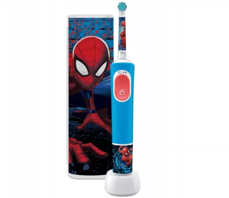 ORAL B PRO KIDS 3+ ELEKTRYCZNA SZCZOTECZKA DO ZĘBÓW MARVEL SPIDER-MAN ETUI