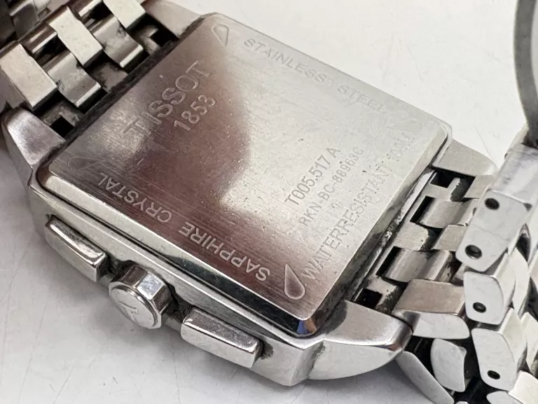 ZEGAREK TISSOT QUADRATO CHRONOGRAPH T005.517A