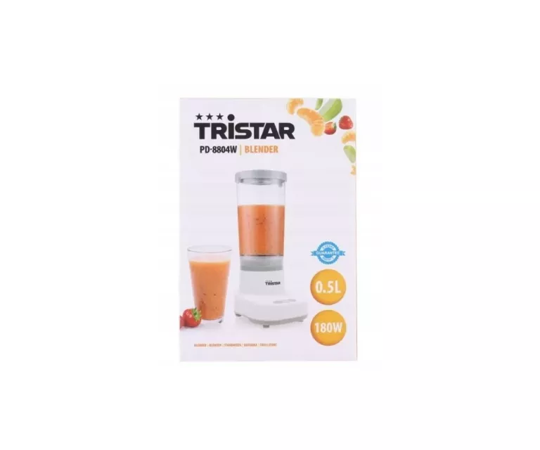 BLENDER RĘCZNY TRISTAR PD-8804W 180 W BIAŁY 0.5 L PODSTAWA ANTYPOŚLIZGOWA