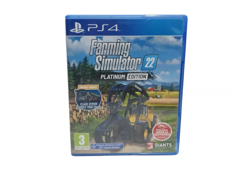 FARMING SIMULATOR 22 PS4