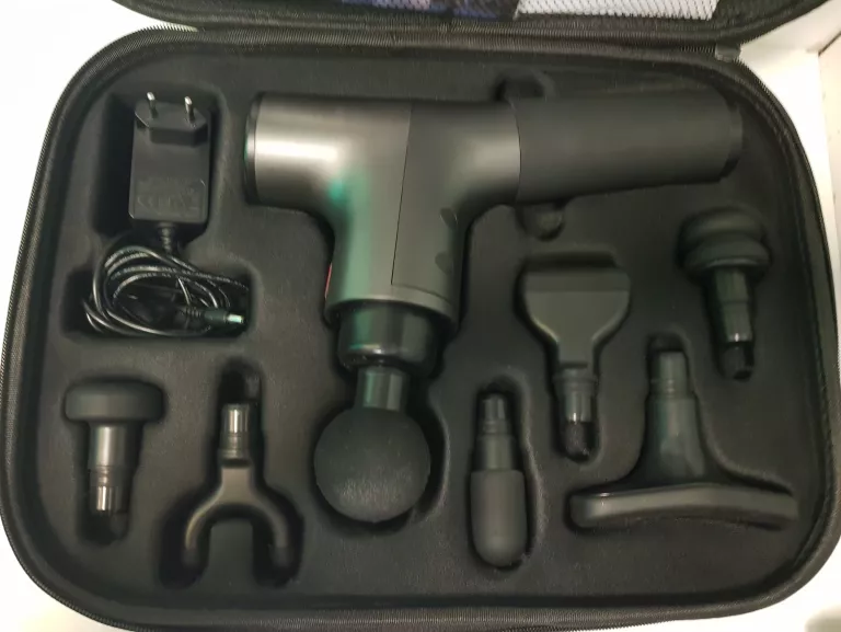 MASAŻER WIBRACYJNY MASSAGE GUN PISTOLET DO MASAŻU HI5 W15482