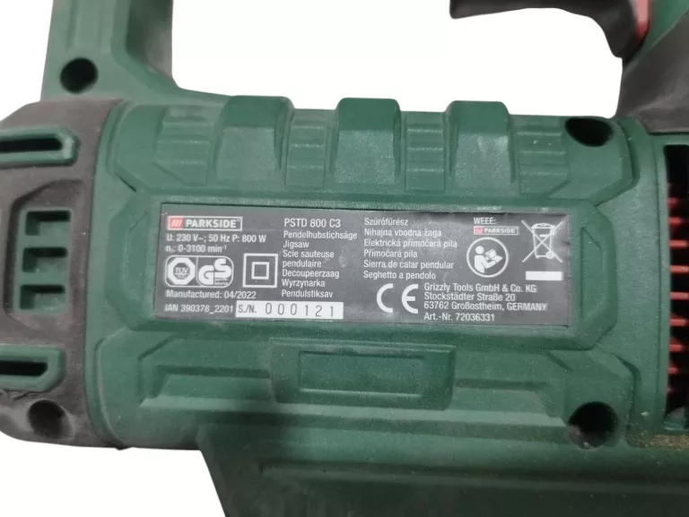 WYRZYNARKA PARKSIDE PSTD 800 C3