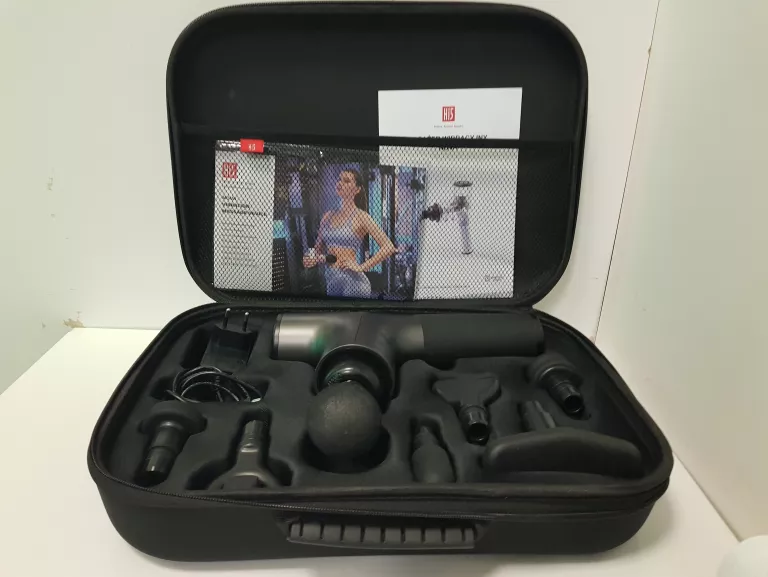 MASAŻER WIBRACYJNY MASSAGE GUN PISTOLET DO MASAŻU HI5 W15482