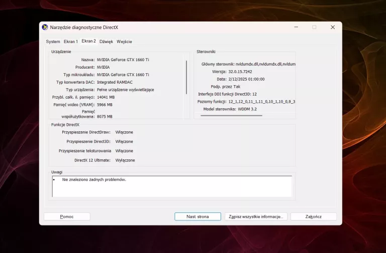 LAPTOP HP OMEN 15-EK0026NW 15,6" I5-10300H 16GB/512GB SSD GTX1660TI