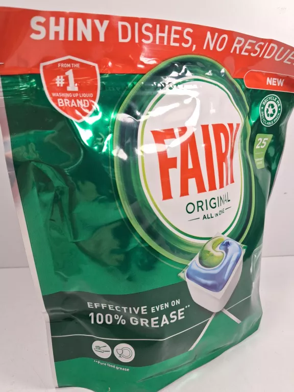 FAIRY ORIGINAL ALL IN ONE KAPSUŁKI DO ZMYWARKI 25S