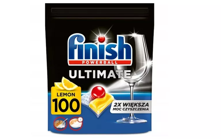 FINISH ULTIMATE KAPSUŁKI DO ZMYWARKI LEMON 100 SZT.