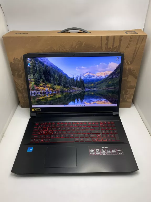 LAPTOP ACER NITRO 5 16GB RAM 512GB SSD ZADBANY!!!