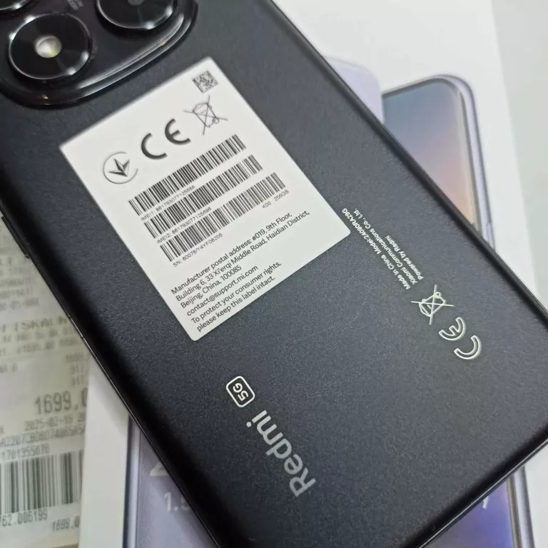 TELEFON REDMI NOTE 14 PRO/5G / 256 GB W PUDEŁKU