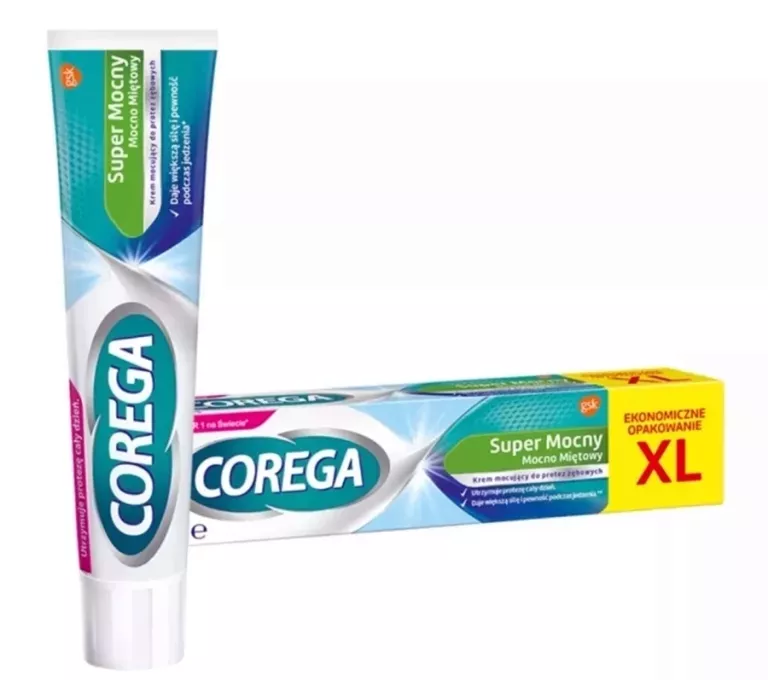 KREM DO PROTEZ COREGA MOCNO MIĘTOWY 70 G XL