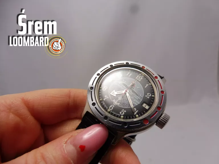 ZEGARKE VOSTOK U-BOOT AMFIBIA, SOLO, STAN DB!