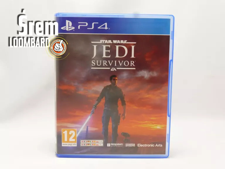 GRA STAR WARS JEDI SURVIVOR PS4, BDB STAN!