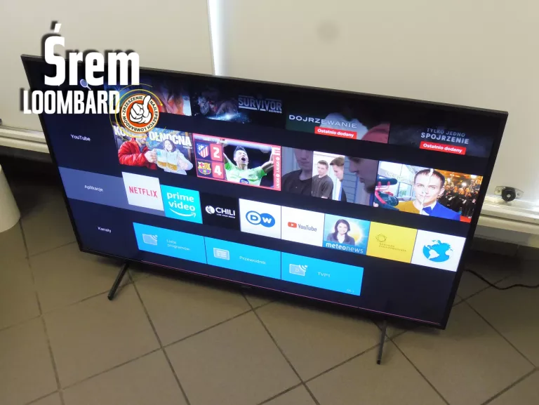 TV SONY KD-55X7055, 55 CALI, 4K UHD, SMART TV, PILOT, DB STAN!