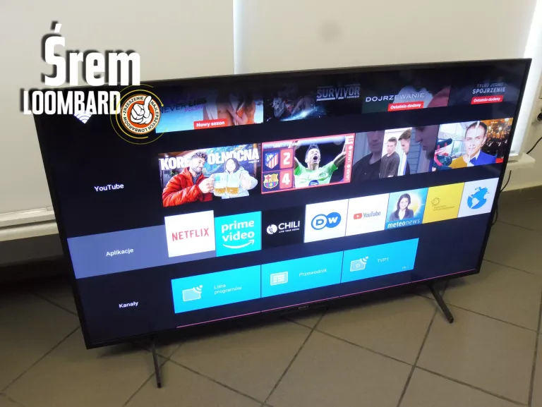 TV SONY KD-55X7055, 55 CALI, 4K UHD, SMART TV, PILOT, DB STAN!