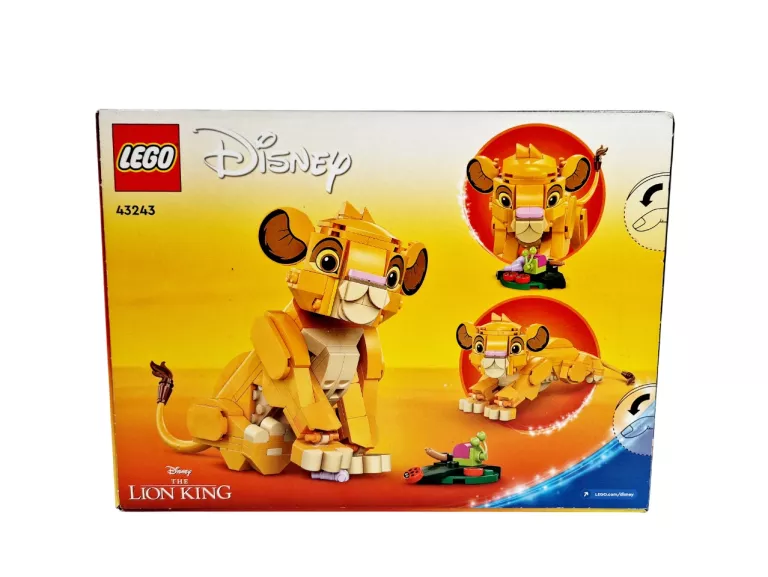 LEGO DISNEY 43243 KRÓL LEW LWIĄTKO SIMBA