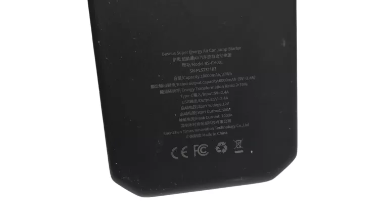 ROZRUSZNIK BASEUS SUPER ENERGY SERIES 10000MAH