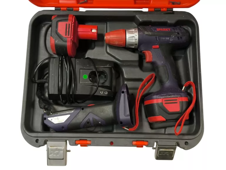 ZESTAW WKRĘTARKA SPARKY BR 12E + LATARKA