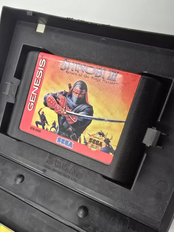 GRA SHINOBI III RETURN OF THE NINJA MASTER SEGA GENESIS