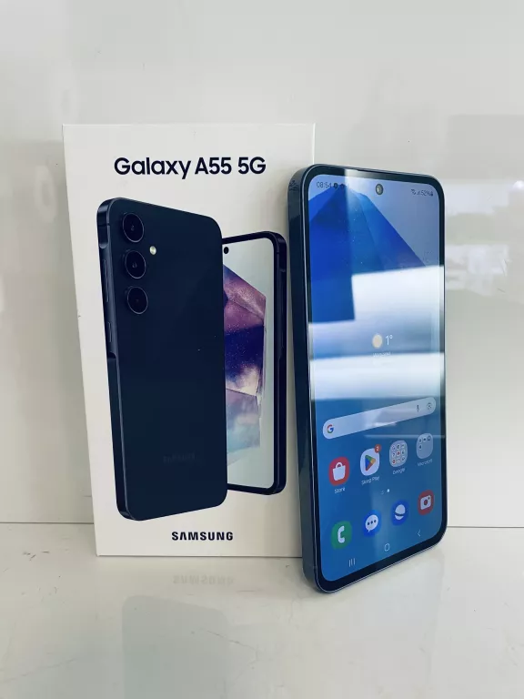 TELEFON SAMSUNG GALAXY A55 8 GB / 256 GB 5G NIEBIESKI IGŁA