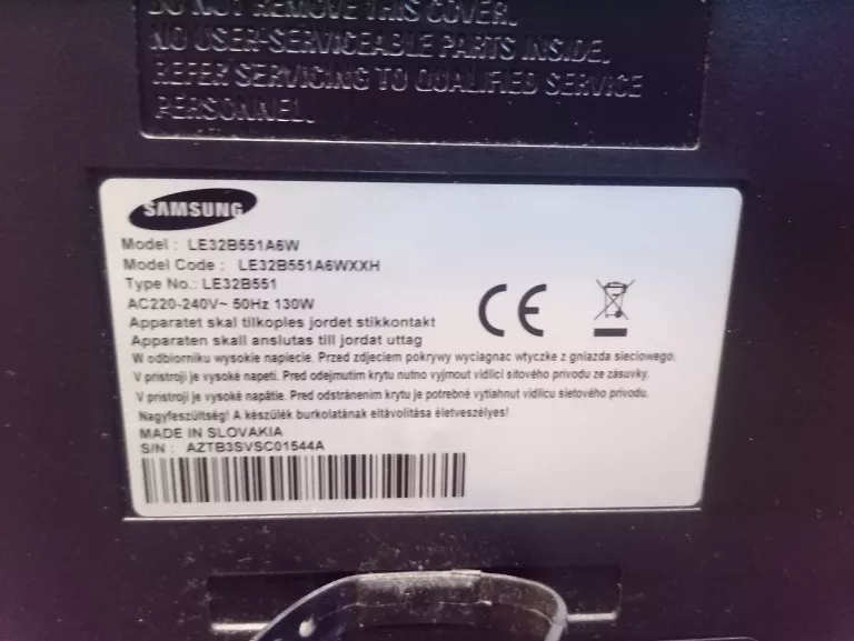 TELEWIZOR SAMSUNG 32 CALE +PILOT