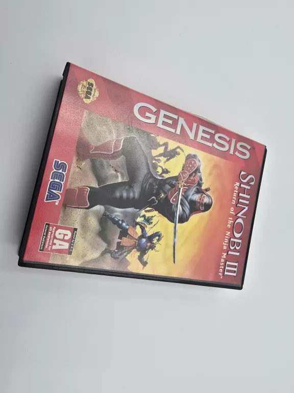 GRA SHINOBI III RETURN OF THE NINJA MASTER SEGA GENESIS