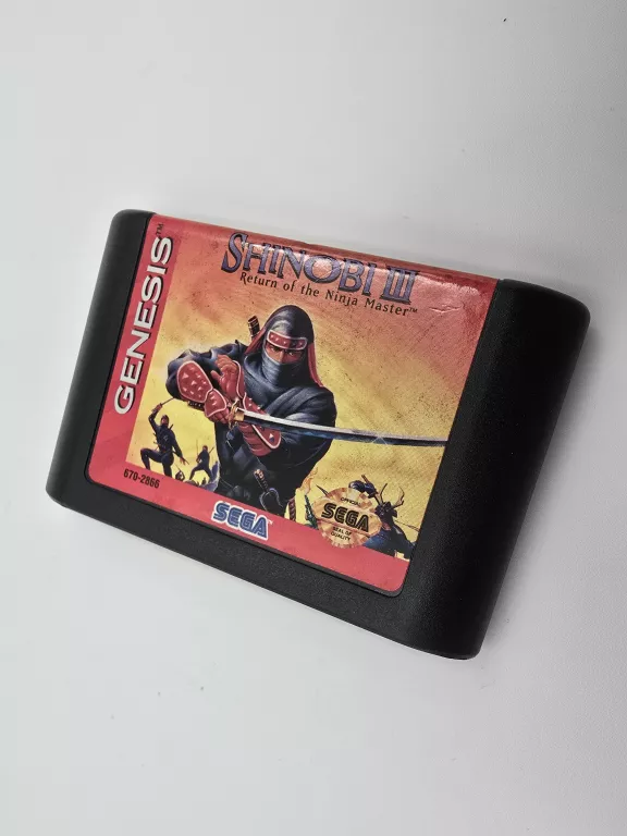 GRA SHINOBI III RETURN OF THE NINJA MASTER SEGA GENESIS