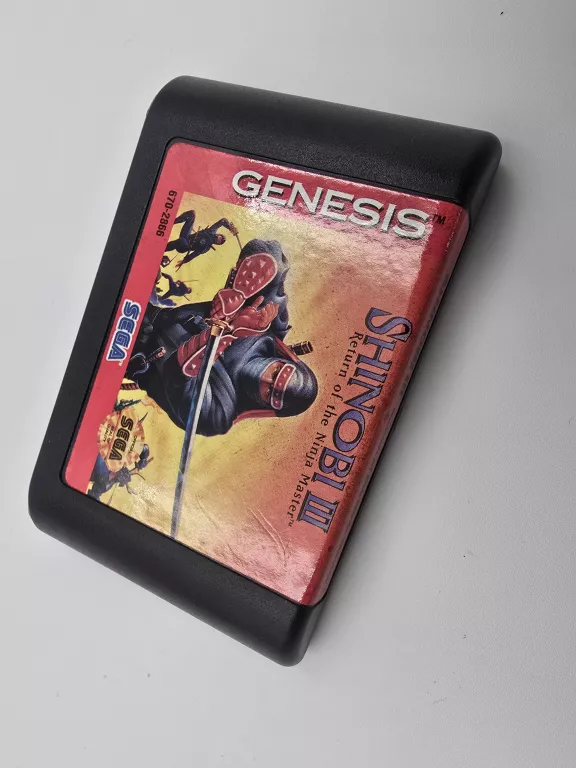 GRA SHINOBI III RETURN OF THE NINJA MASTER SEGA GENESIS