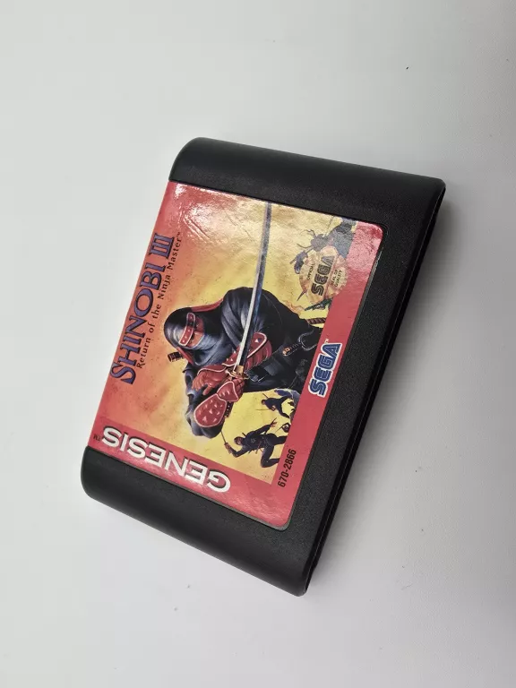 GRA SHINOBI III RETURN OF THE NINJA MASTER SEGA GENESIS
