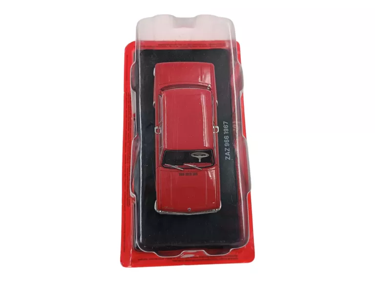 SAMOCHODY PRL-U  NIEROZPAKOWANY HACHETTE 1:24 ZAZ 966 1967  + GAZETKA