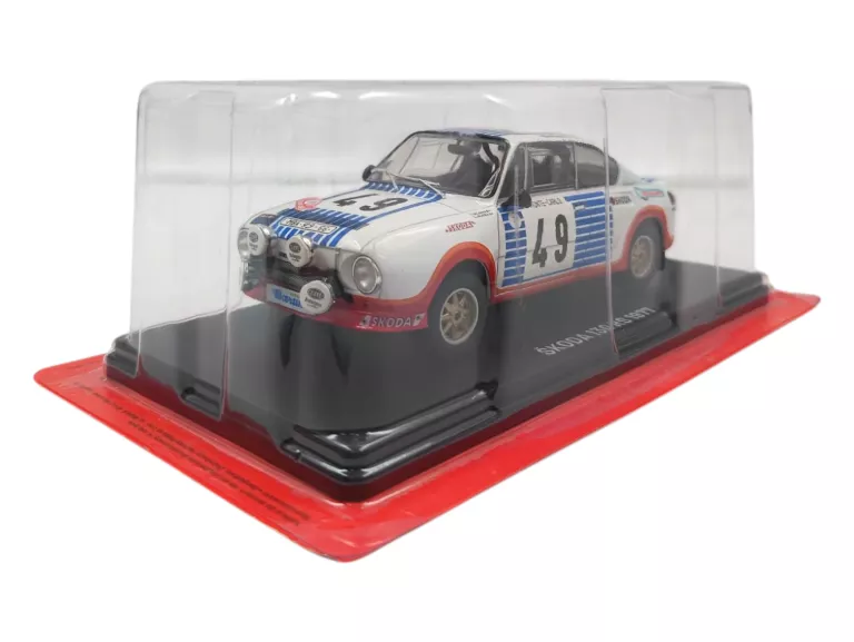 SAMOCHODY PRL-U  NIEROZPAKOWANY HACHETTE 1:24 SKODA 130 RS 1977 + GAZETKA