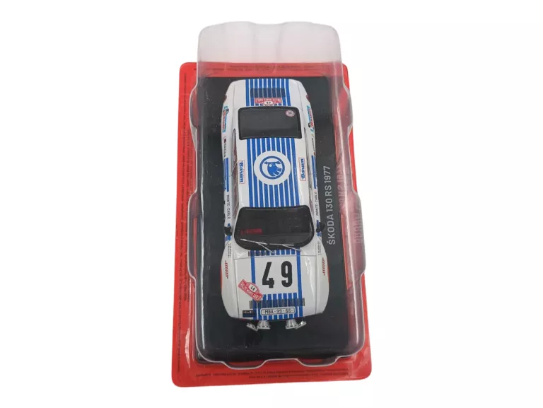SAMOCHODY PRL-U  NIEROZPAKOWANY HACHETTE 1:24 SKODA 130 RS 1977 + GAZETKA