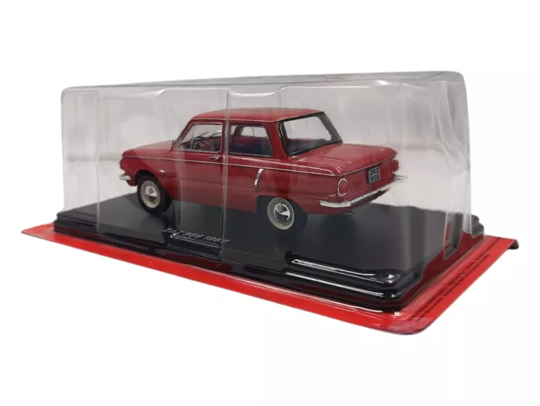 SAMOCHODY PRL-U  NIEROZPAKOWANY HACHETTE 1:24 ZAZ 966 1967  + GAZETKA