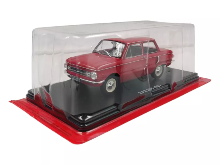 SAMOCHODY PRL-U  NIEROZPAKOWANY HACHETTE 1:24 ZAZ 966 1967  + GAZETKA