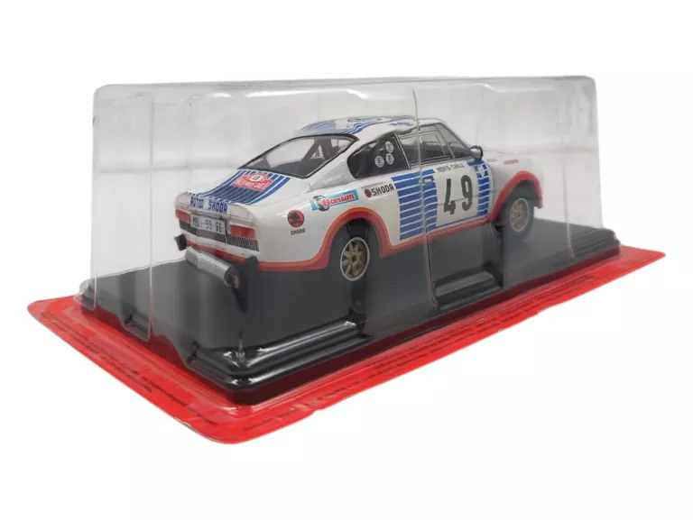 SAMOCHODY PRL-U  NIEROZPAKOWANY HACHETTE 1:24 SKODA 130 RS 1977 + GAZETKA