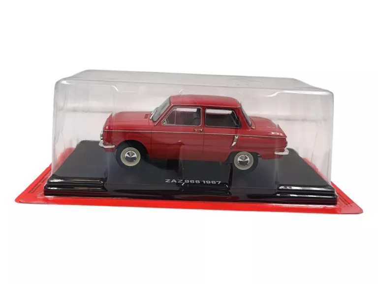 SAMOCHODY PRL-U  NIEROZPAKOWANY HACHETTE 1:24 ZAZ 966 1967  + GAZETKA