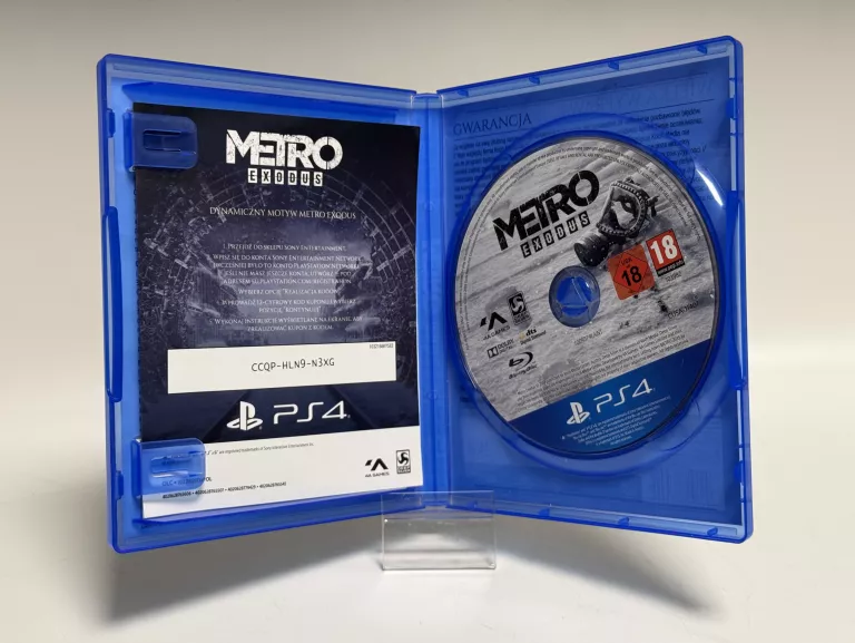 GRA PS4 METRO EXODUS