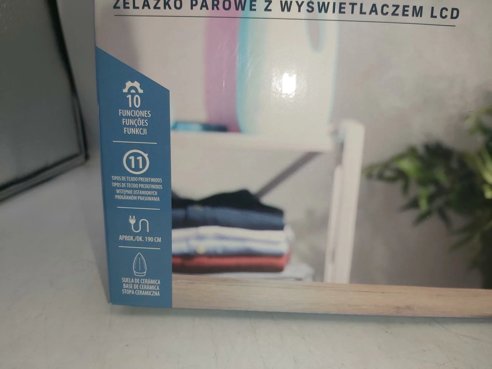 ŻELAZKO PAROWE AMBIANO GT-SF-DBL-03 2400W PUDEŁKO | Żelazka