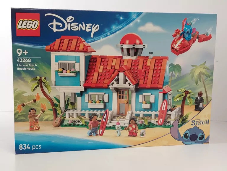 LEGO DISNEY DOMEK NA PLAŻY LILO I STITCHA 43268