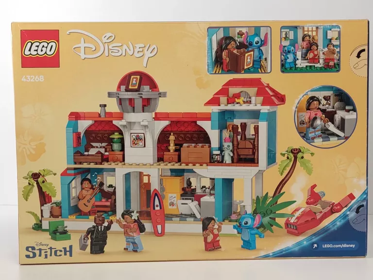 LEGO DISNEY DOMEK NA PLAŻY LILO I STITCHA 43268