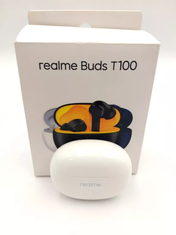 SŁUCHAWKI BLUETOOTH REALME BUDS T100 BIAŁY