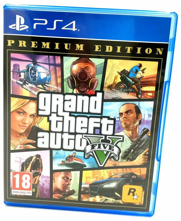 GTA V PREMIUM EDITION PL/ENG PS4