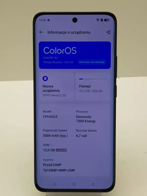 TELEFON OPPO RENO12 5G 12/256GB RENO 12