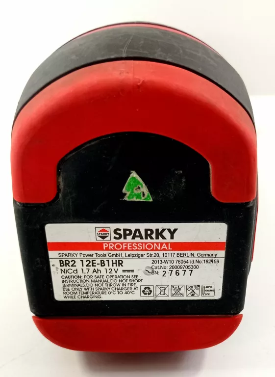 WKRĘTARKA SPARKY BR 12E Z ŁADOWARKĄ I LATARKĄ