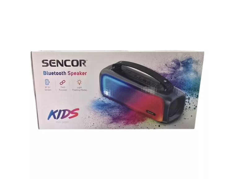 GŁOŚNIK BEZPRZEWODOWY SENCOR SSS 3100 KIDS IPX5