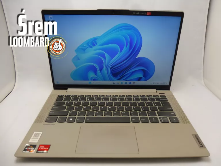 LAPTOP LENOVO IDEAPAD 5 14ARE05, RYZEN 7-4700U, 16GB/512GB, WIN 11, ŁAD