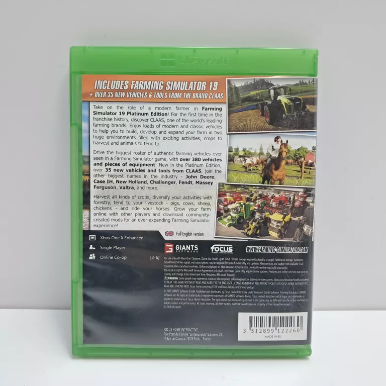GRA NA XBOX ONE FARMING SIMULATOR 19