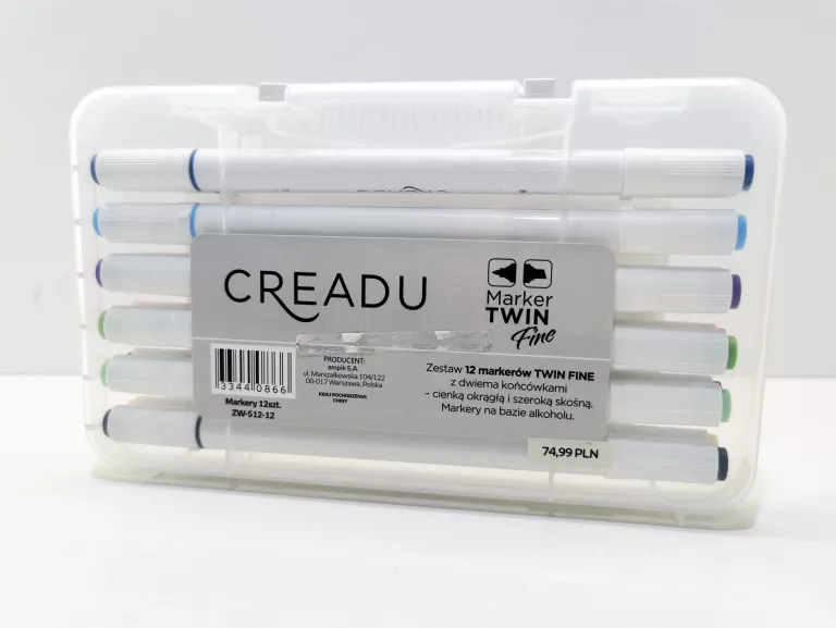 MARKERY CREADU TWIN FINE 12 SZT