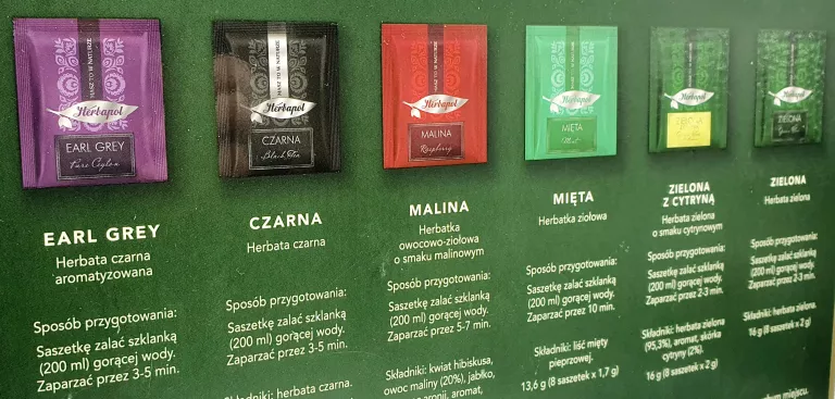 HERBACIANA KOLEKCJA ZIELONA HERBAPOL 8X6 48SZT MIX
