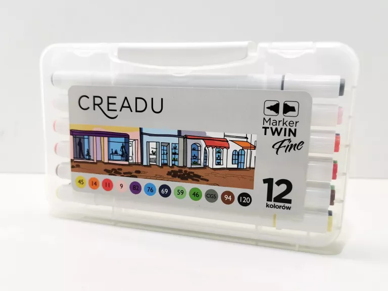 MARKERY CREADU TWIN FINE 12 SZT